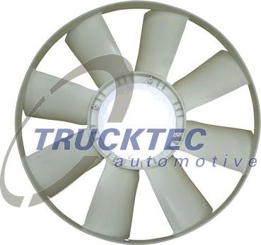 Trucktec Automotive 01.19.040 - Крыльчатка вентилятора, охлаждение двигателя autosila-amz.com