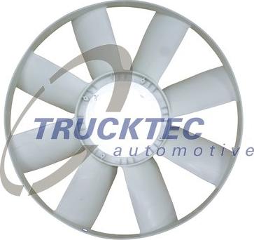 Trucktec Automotive 01.19.008 - Крыльчатка вентилятора, охлаждение двигателя autosila-amz.com