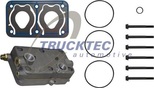 Trucktec Automotive 01.15.129 - Головка цилиндра, пневматический компрессор autosila-amz.com