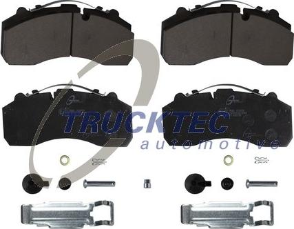 Trucktec Automotive 01.35.211 - Тормозные колодки, дисковые, комплект autosila-amz.com