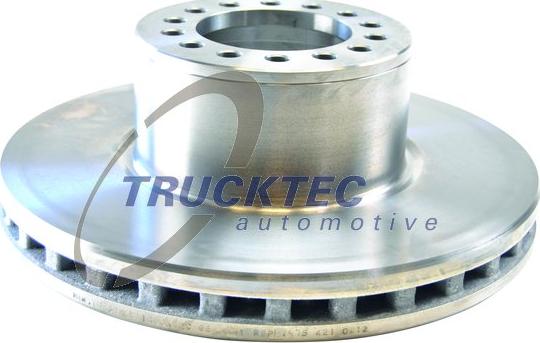 Trucktec Automotive 01.35.236 - Тормозной диск autosila-amz.com