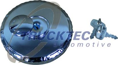 Trucktec Automotive 01.38.041 - Пробка топливного бака D80 мет/пл (2лепестка с замком) TRUCKTEC 0138041 autosila-amz.com