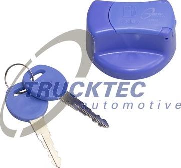 Trucktec Automotive 01.38.003 - Крышка горловины топливного бака с ключами MAN d40mm (81.15402.6027) Trucktec autosila-amz.com