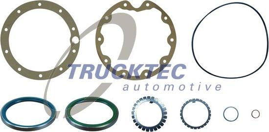 Trucktec Automotive 01.32.013 - Комплект прокладок, ступица колеса OE: 624 350 0135 autosila-amz.com