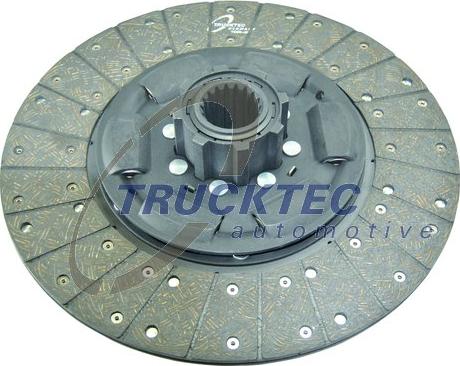 Trucktec Automotive 01.23.146 - Диск сцепления, фрикцион autosila-amz.com
