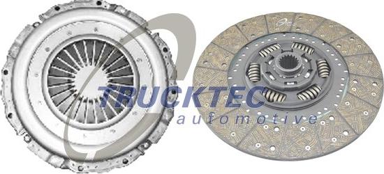 Trucktec Automotive 01.23.181 - Комплект сцепления autosila-amz.com