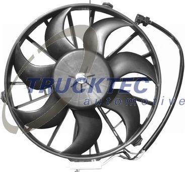 Trucktec Automotive 08.59.040 - Вентилятор, конденсатор кондиционера autosila-amz.com