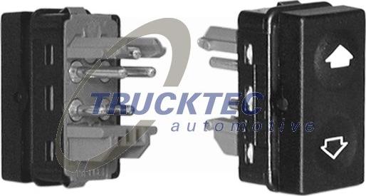 Trucktec Automotive 08.61.001 - Выключатель, стеклоподъемник autosila-amz.com