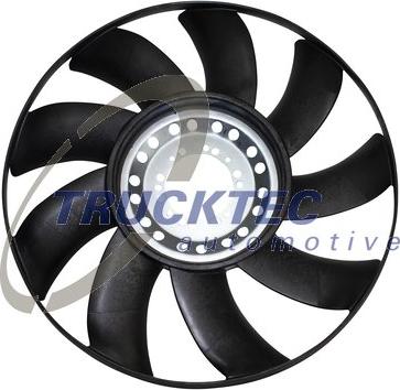Trucktec Automotive 08.11.016 - Крыльчатка вентилятора, охлаждение двигателя autosila-amz.com