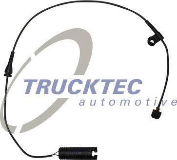 Trucktec Automotive 08.34.009 - Сигнализатор, износ тормозных колодок autosila-amz.com