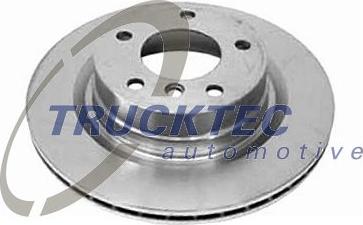 Trucktec Automotive 08.34.140 - Тормозной диск autosila-amz.com