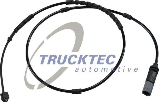 Trucktec Automotive 08.34.186 - Сигнализатор, износ тормозных колодок autosila-amz.com