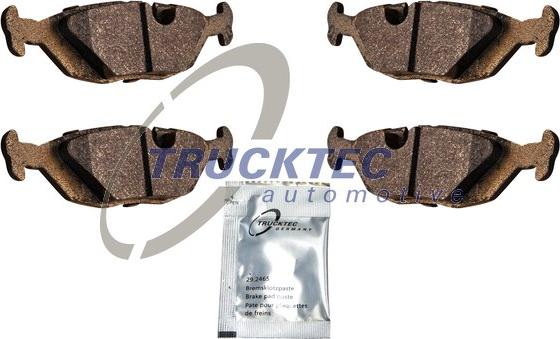 Trucktec Automotive 08.35.045 - Тормозные колодки, дисковые, комплект autosila-amz.com