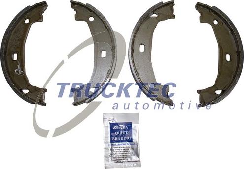 Trucktec Automotive 08.35.131 - Комплект тормозов, ручник, парковка autosila-amz.com
