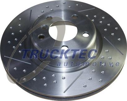 Trucktec Automotive 08.35.241 - Тормозной диск autosila-amz.com