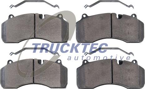 Trucktec Automotive 03.35.116 - Тормозные колодки, дисковые, комплект autosila-amz.com