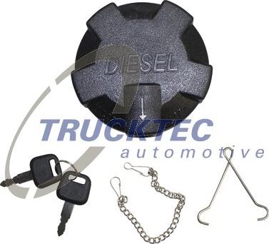 Trucktec Automotive 03.38.009 - Крышка, топливный бак autosila-amz.com