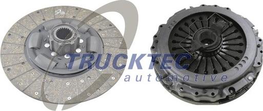 Trucktec Automotive 03.23.042 - Комплект сцепления autosila-amz.com