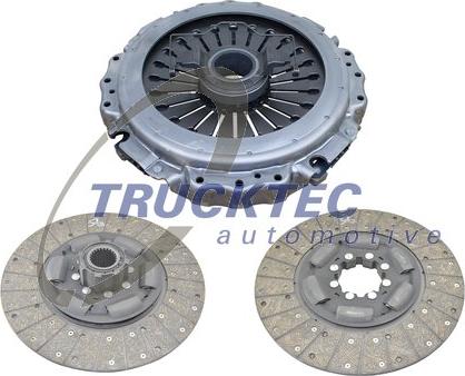 Trucktec Automotive 03.23.144 - Комплект сцепления autosila-amz.com