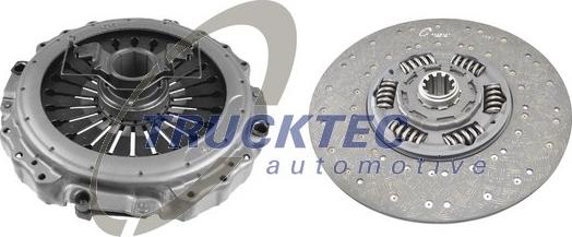 Trucktec Automotive 03.23.140 - Комплект сцепления autosila-amz.com
