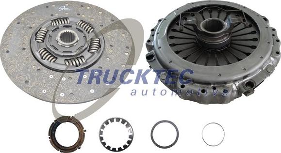 Trucktec Automotive 03.23.141 - Комплект сцепления autosila-amz.com