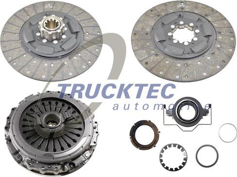 Trucktec Automotive 03.23.143 - Комплект сцепления autosila-amz.com