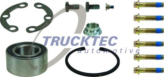 Trucktec Automotive 02.43.184 - Комплект подшипника ступицы колеса autosila-amz.com