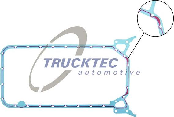 Trucktec Automotive 02.10.100 - Прокладка поддона двигателя autosila-amz.com