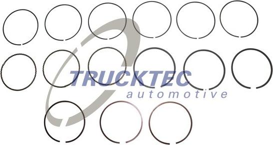 Trucktec Automotive 02.11.063 - Комплект поршневых колец autosila-amz.com