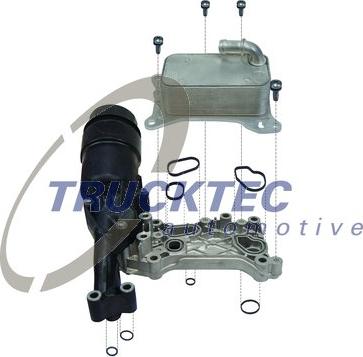 Trucktec Automotive 02.18.141 - Масляный радиатор, двигательное масло autosila-amz.com