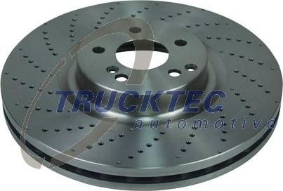 Trucktec Automotive 02.35.483 - Тормозной диск autosila-amz.com