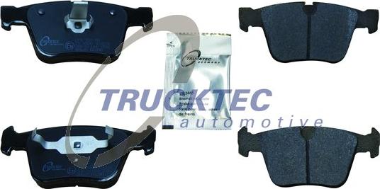 Trucktec Automotive 02.35.430 - Тормозные колодки, дисковые, комплект autosila-amz.com