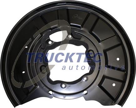 Trucktec Automotive 02.35.549 - Отражатель, защита, тормозной диск autosila-amz.com