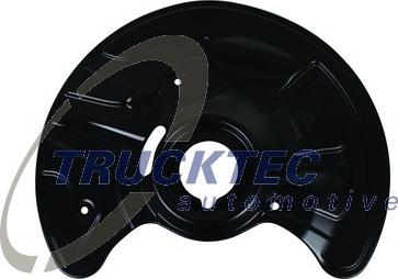 Trucktec Automotive 02.35.546 - Отражатель, защита, тормозной диск autosila-amz.com