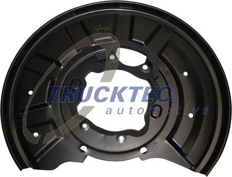 Trucktec Automotive 02.35.548 - Отражатель, защита, тормозной диск autosila-amz.com