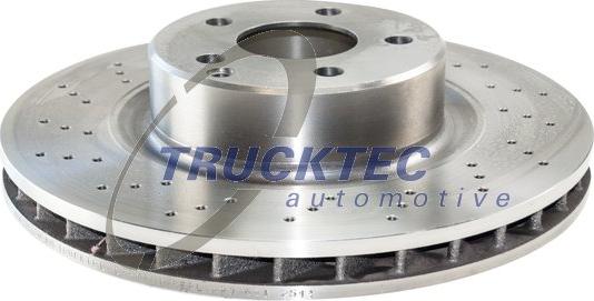 Trucktec Automotive 02.35.099 - Тормозной диск autosila-amz.com