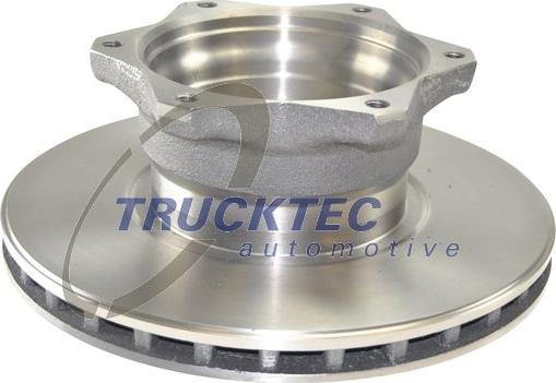 Trucktec Automotive 02.35.059 - Тормозной диск autosila-amz.com