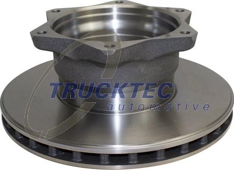 Trucktec Automotive 02.35.058 - Тормозной диск autosila-amz.com