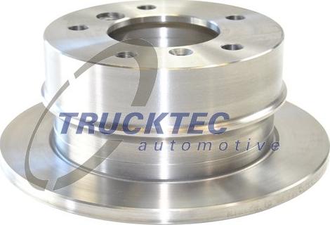 Trucktec Automotive 02.35.053 - Тормозной диск autosila-amz.com