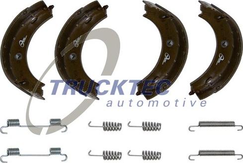 Trucktec Automotive 02.35.052 - Комплект тормозов, ручник, парковка autosila-amz.com