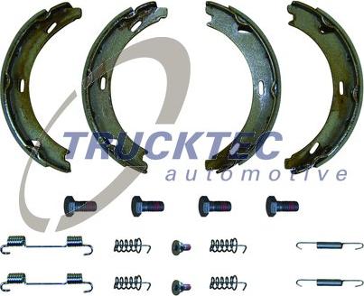 Trucktec Automotive 02.35.006 - Комплект тормозов, ручник, парковка autosila-amz.com
