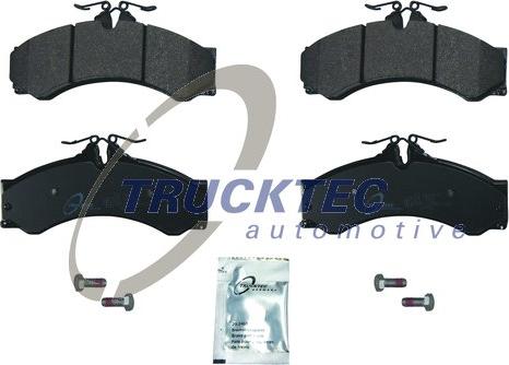 Trucktec Automotive 02.35.083 - Тормозные колодки, дисковые, комплект autosila-amz.com