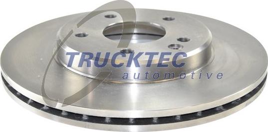 Trucktec Automotive 02.35.036 - Тормозной диск autosila-amz.com