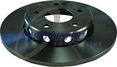 Trucktec Automotive 02.35.028 - Тормозной диск autosila-amz.com