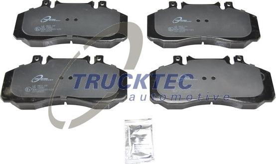 Trucktec Automotive 02.35.146 - Тормозные колодки, дисковые, комплект autosila-amz.com