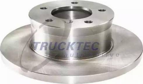 Trucktec Automotive 02.35.159 - Тормозной диск autosila-amz.com
