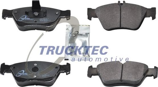 Trucktec Automotive 02.35.119 - Тормозные колодки, дисковые, комплект autosila-amz.com