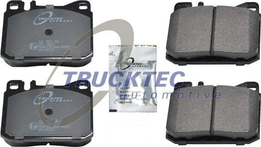 Trucktec Automotive 02.35.112 - Тормозные колодки, дисковые, комплект autosila-amz.com