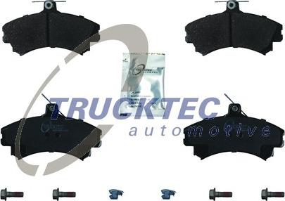 Trucktec Automotive 02.35.247 - Тормозные колодки, дисковые, комплект autosila-amz.com