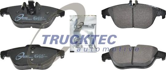 Trucktec Automotive 02.35.234 - Тормозные колодки, дисковые, комплект autosila-amz.com
